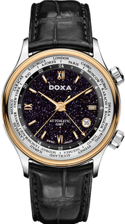 DOXA D181TBU Blue Planet GMT Karóra – Image 1